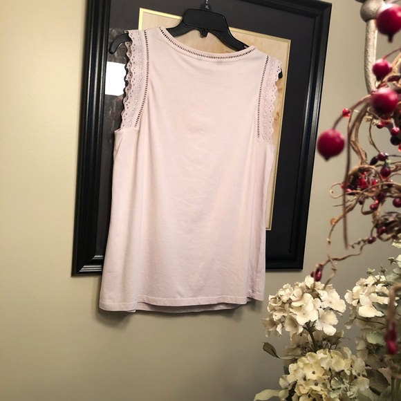 Banana Republic sleeveless Blush top Size M - Picture 2 of 5